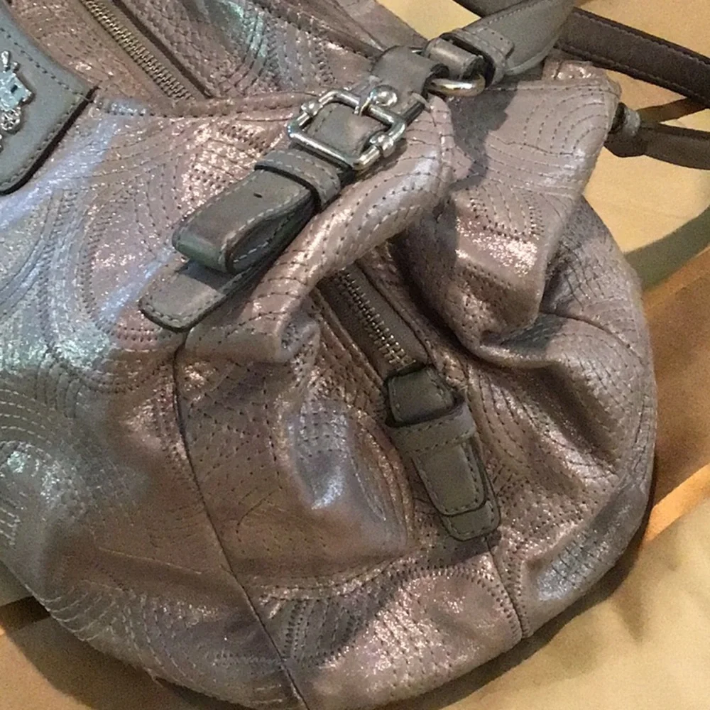 Coach Madison Maggie Metallic Handbag